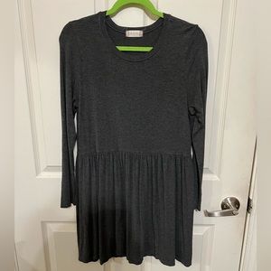 Altar’d State Jersey Knit Dress with Pleating sz M